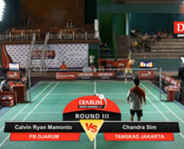 Calvin Ryan Mamonto (Djarum Kudus) VS Chandra Sim (Tangkas Jakarta)