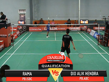 Rama (PB. ISBC) VS Dio Alik Hendra (PB. ABC)