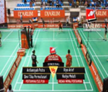 Ardiansyah Putra / Devi Tika P (PERTAMINA/SGS PLN) VS Riyo Arief / Nadya Melati (H WIMA/PERTAMINA)