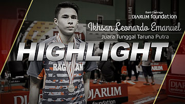 Interview Ikhsan Leonardo Emanuel (Juara Tunggal Taruna Putra)