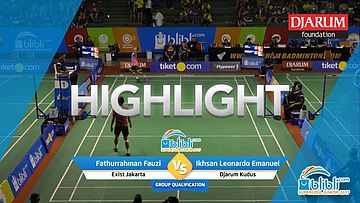 Ikhsan Leonardo Emanuel Rumbay (Djarum Kudus) VS Fathurrahman Fauzi (Exist Jakarta)