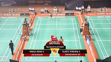 Ana Rovita (PB DJARUM) VS Elizabeth P (SGS PLN)