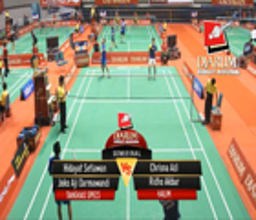 Hidayat Setiawan / Joko Adi Darmawandi (TANGKAS SPECS) VS Chrisna Adi / Ridho Akbar (HALIM)