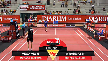 Vega Vio Nirwanda (Mutiara Cardinal Bandung) VS A Rahmat Kurniawan (SGS PLN Bandung)