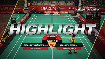 Handoko Yusuf Wijayanto (Djarum Kudus) VS Langgeng Prakoso (Jaya Raya Jakarta)