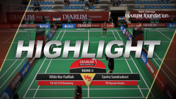 Savira Sandradewi (Djarum Kudus) VS Hilda Nur Fadilah (SGS PLN Bandung)