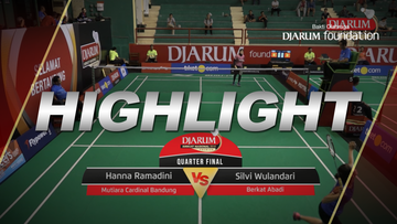 Hanna Ramadini (Mutiara Cardinal Bandung) VS Silvi Wulandari (Berkat Abadi)