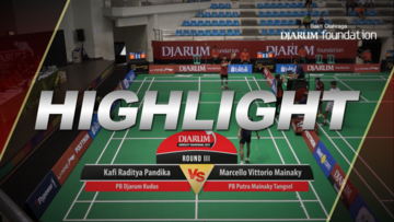 Kafi Raditya Pandika (Djarum Kudus) VS Marcello Vittorio Mainaky (Putra Mainaky, Tangsel)