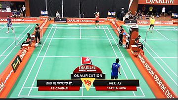 Kho Henrikho W (PB DJARUM) VS Julkifli (SATRIA DIVA)