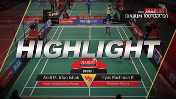 Andi M Irfan Ishak (Migas Merdeka Raya Palopo) VS Ilyas Rachman Ryandhani (Pendowo Malang)