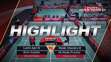 Lukhi Apri/Ririn Amelia (Djarum Kudus) VS Made Chandra/Ni Made Pranita (Pelatprov Bali)