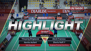 Yhayang D/Novita A (SKO Ragunan) VS Alexli F/Sherla Nelfi (Angkasa Prestasi Gemilang)