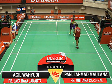 Agil Wahyudi (PB. JAYA RAYA JAKARTA) VS Panji Ahmad Maulana (PB. MUTIARA CARDINAL)