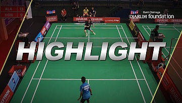 Alamsyah (JR Enkei Halim) VS Honda Yuki (Japan) 