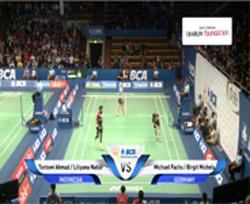 Michael Fuchs / B. Michels (GERMANY) VS T. Ahmad / L. Natsir (INDONESIA) 