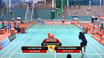 Ayu Gary Luna (PB DJARUM) VS Trivena Salindeong (PPLP SULUT)