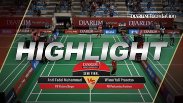 Wisnu Yuli Prasetyo (Pertamina Fastron) VS Andi Fadel Muhammad (Victory Bogor)