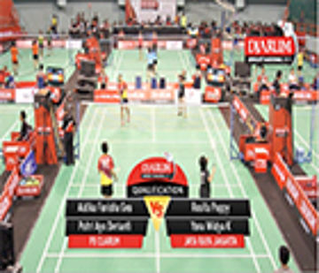 Aldika Fanisha G. / Putri Ayu D. (PB DJARUM) VS Rosita Poppy / Yona Widya K (JAYA RAYA JAKARTA) 