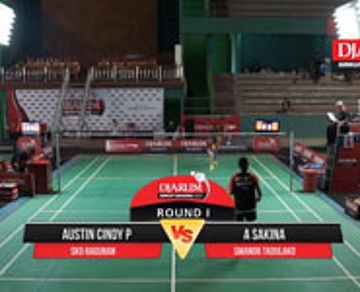 Austin Cindy P (SKO Ragunan) VS A Sakina (SMANOR Tadulako)