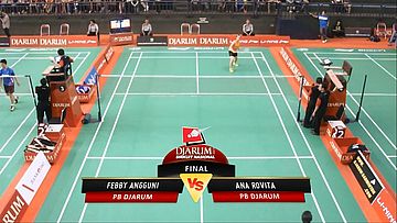 Febby Angguni (PB DJARUM) VS Ana Rovita (PB DJARUM) 
