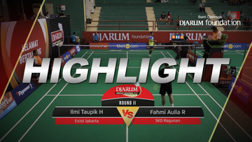 Ilmi Taupik Hidayat (Exist Jakarta) VS Fahmi Aulia Rahman (SKO Ragunan)