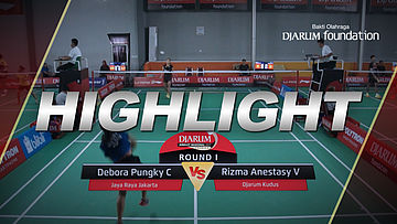 Debora Pungky Cahyadewi (Jaya Raya Jakarta) VS Rizma Anestasy Violeta (Djarum Kudus)