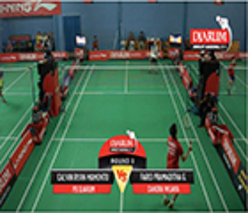 Calvin Ryan Mamonto (PB DJARUM) VS Farid Pramaditha Gunawan (CANDRA WIJAYA) 