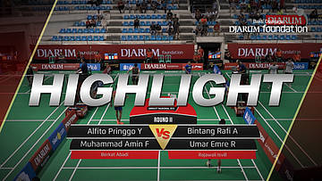 Alfito Pringgo Yudanto/Muhammad Amin Faisal (Berkat Abadi) VS Bintang Rafi Amily/Umar Emre Rambe (Rajawali Isvill)