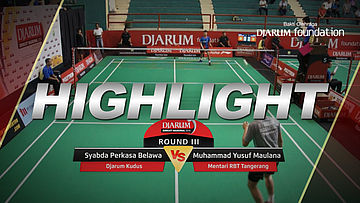Syabda Perkasa Belawa (Djarum Kudus) VS Muhammad Yusuf Maulana (Mentari RBT Tangerang)