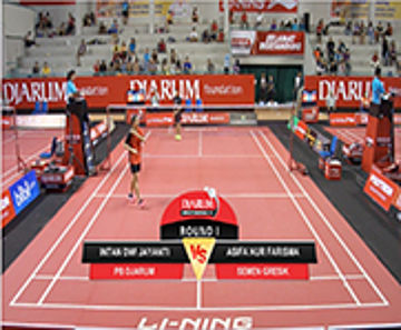 Asifa Nur Farisma (Semen Gresik) VS Intan Dwi Jayanti (Djarum Kudus)