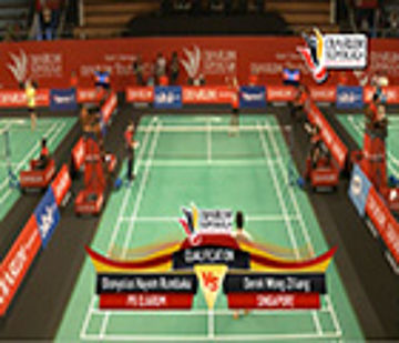 F. Kurniawan / K. Sanjaya S. (PB DJARUM) VS Danny B.C. / Chayut Triyachart (SINGAPORE) 