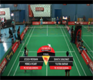 Dianita Saraswati/Yulfira Barkah (MUTIARA BANDUNG) VS Jessica Wardana/Monika Insany (MUTIARA BANDUNG)