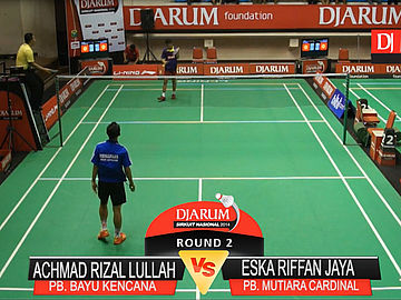 Achmad Rizal Lullah Kusriyanto (PB. BAYU KENCANA) VS Eska Riffan Jaya (PB. MUTIARA CARDINAL)