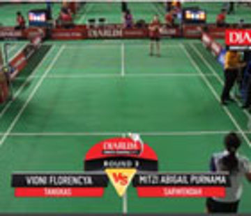 Vioni Florencya (PB Tangkas) VS Mitzi Abigail Purnama (Sarwendah BC)