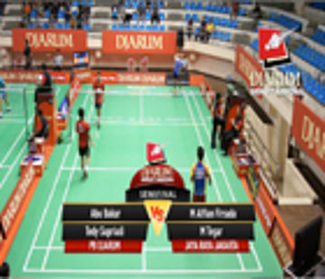 Abu Bakar / Tedy Supriadi (PB DJARUM) M Alfian Firsada / M Tegar (JAYA RAYA JAKARTA)