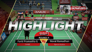 Farid Pramadita G (CWIBC) VS Noval Ramadhan (Djarum Kudus)