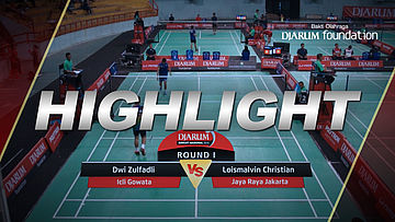Loismalvin Christian (Jaya Raya Jakarta) VS Dwi Zulfadli (Icli Gowata)