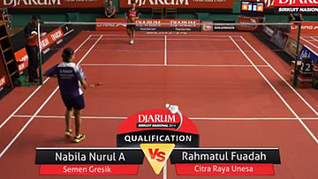 Nabila Nurul Afifah (SEMEN GRESIK) VS Rahmatul Fuadah (CITRA RAYA UNESA)