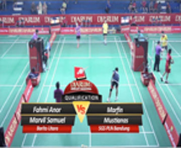 Fahmi Anor/Marvil Samuel (BARITO UTARA) VS Marfin/Mustianas (SGS PLN BANDUNG)