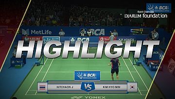 Nitchaon Jindapon (THA) vs Kim Hyo Min (KOR)