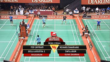 Tedi Supriadi Della Augustia S (PB DJARUM) VS Reinhard Dhanriano Sinta Arum (GUNA DHARMA) 