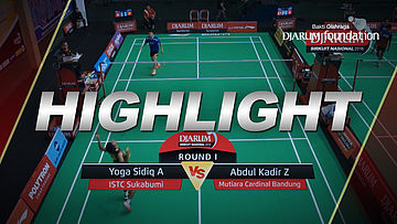 Yoga Sidiq A (ISTC Sukabumi) VS Abdul Kadir Zailani (Mutiara Cardinal Bandung) 