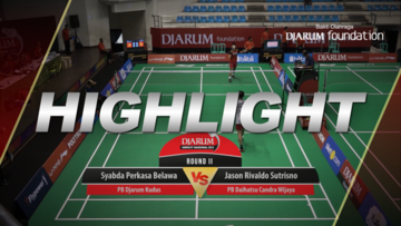 Syabda Perkasa Belawa (Djarum Kudus) VS Jason Rivaldo Sutrisno (Daihatsu Candra Wijaya)