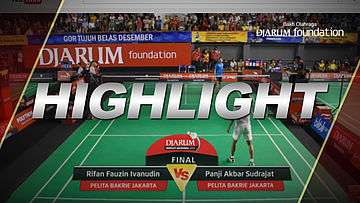 Rifan Fauzin Ivanudin (Pelita Bakrie Jakarta) VS Panji Akbar Sudrajat (Pelita Bakrie Jakarta)